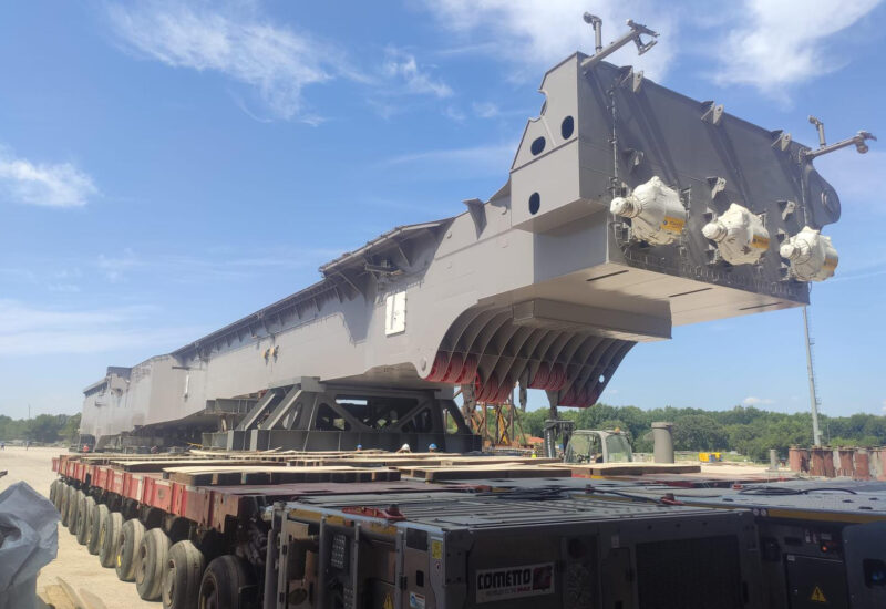 JLS Beam della nave Pioneering Spirit