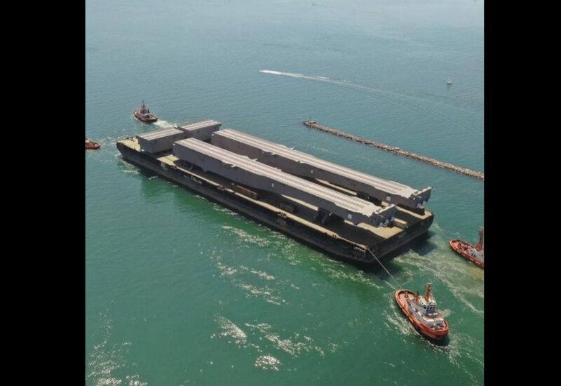 JLS Beam della nave Pioneering Spirit